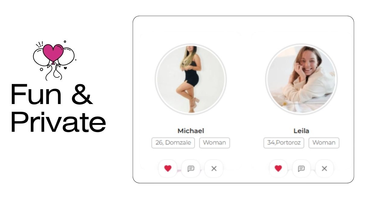 Couple with tennis balls